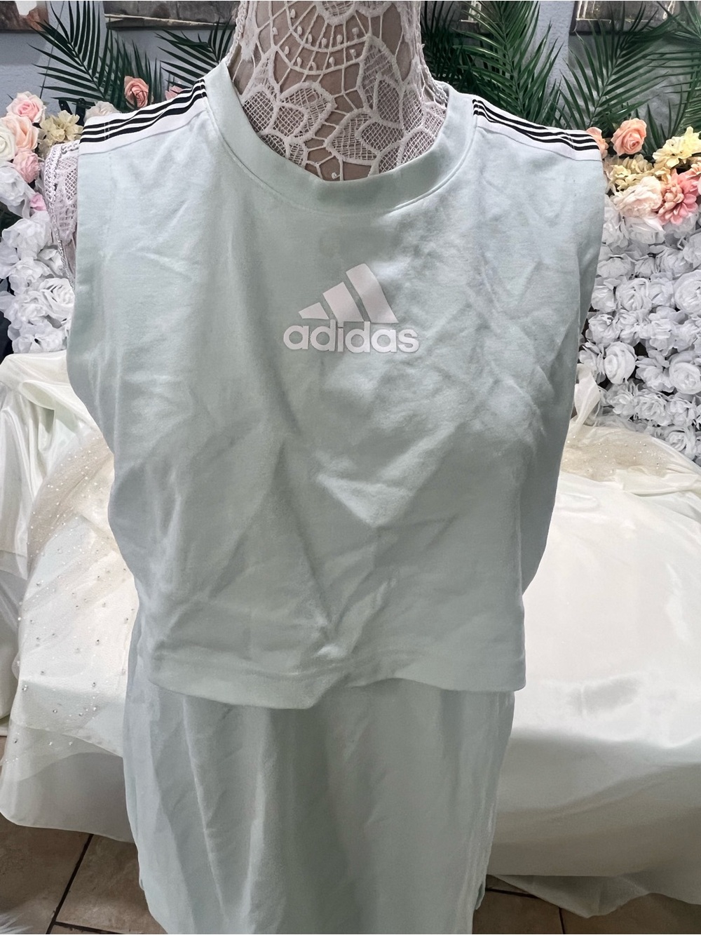 adidas Women’s Mint Cropped dress - Picture 7 of 11